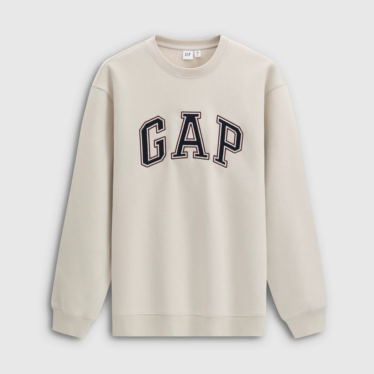 Cheng Yi endorses Gap men's and women's spring new heavyweight fleece loose round neck sweatshirt 787440