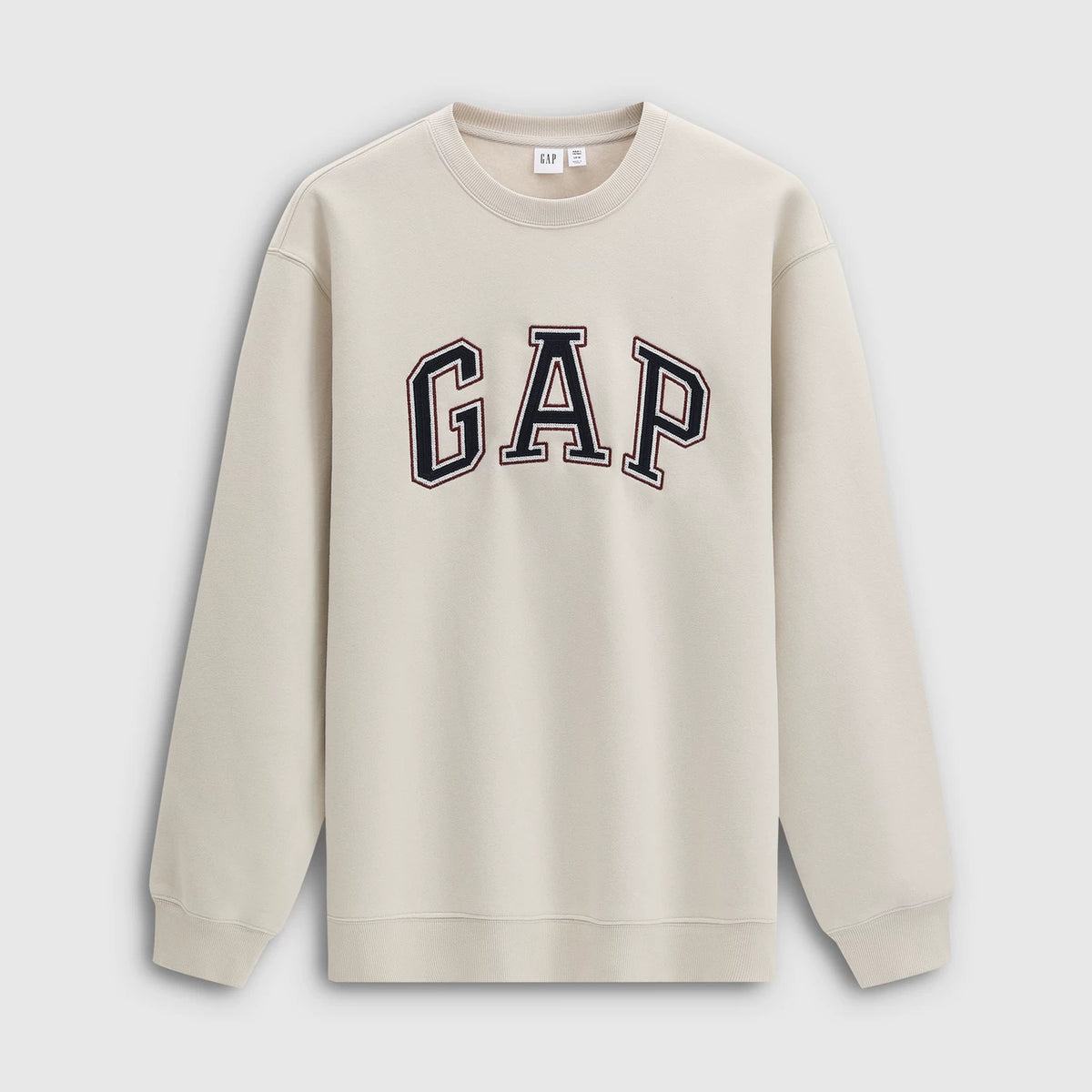 Cheng Yi endorses Gap men's and women's spring new heavyweight fleece loose round neck sweatshirt 787440