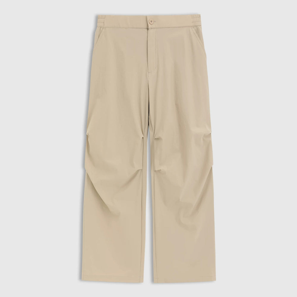 Cheng Yi endorses Gap men's spring edition waterproof umbrella pants straight leg casual pants 720709