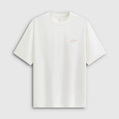Gap men's and women's 2026 summer new moisture absorbing, quick drying, and cool feeling logo printed loose short sleeved T-shirt 891431