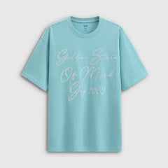 Gap Men's and Women's 2026 Summer New Cotton Letter Embroidered Loose Round Neck Short sleeved T-shirt Top 891521