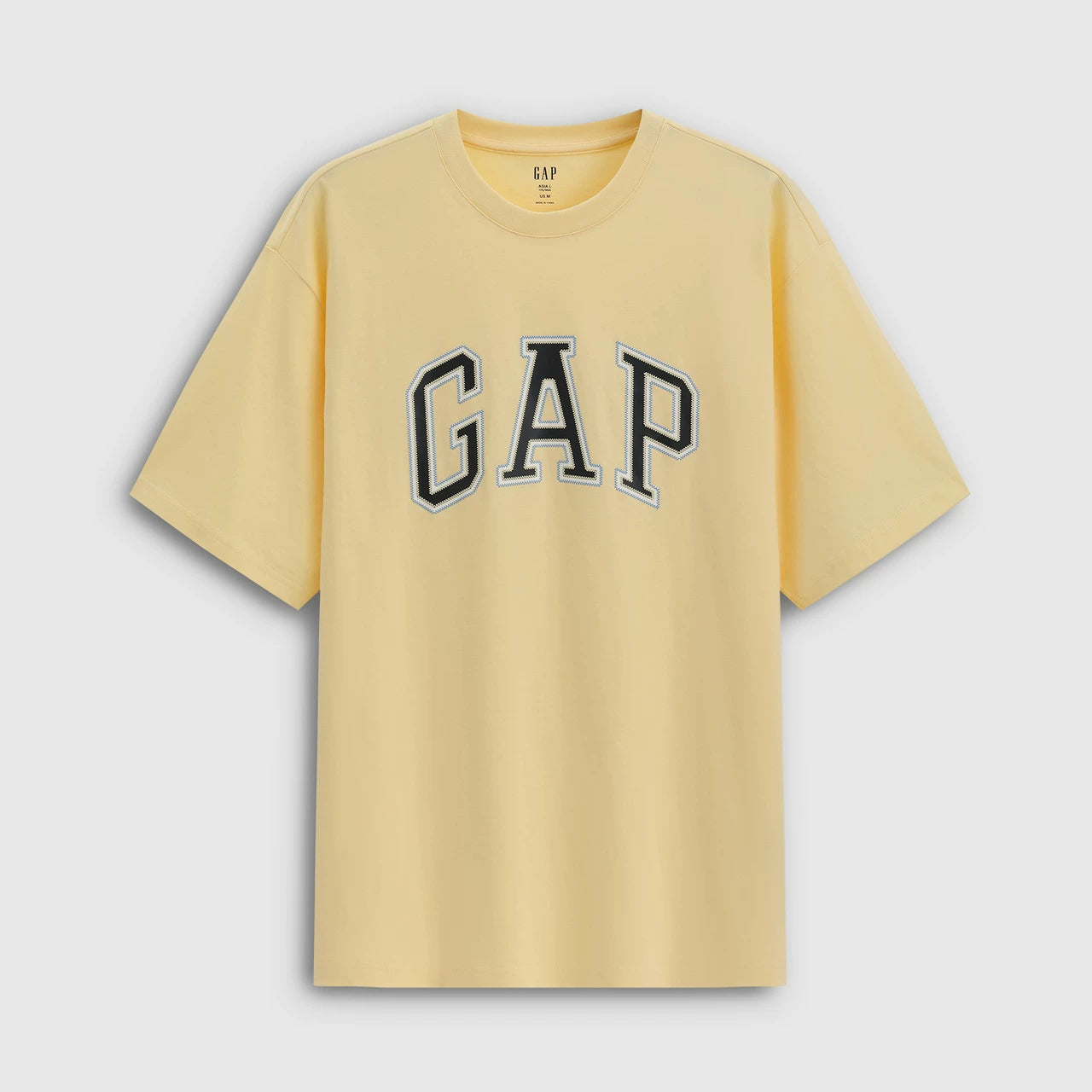 Chengyi's GAP logo series classic logo pure cotton casual T-shirt 725616