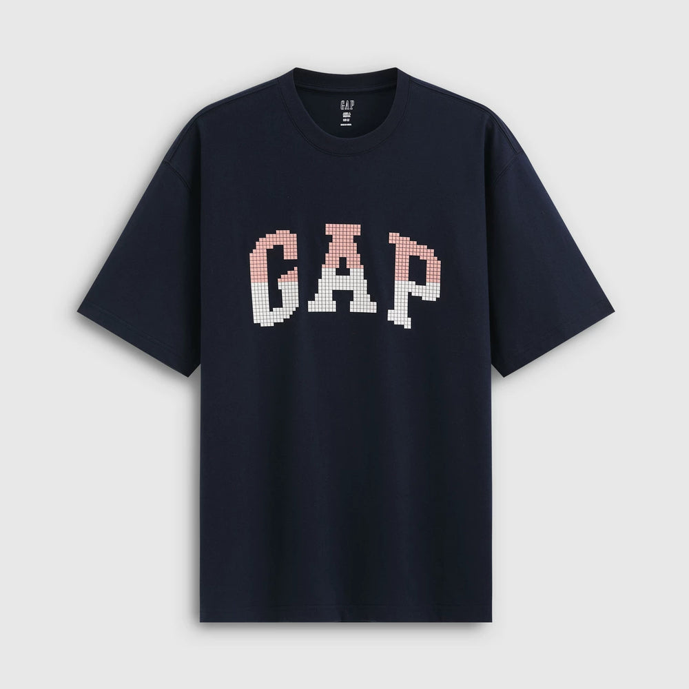 Cheng Yi endorses Gap Men's and Women's Wear 2026 Summer New Cotton Logo Printed Short sleeved T-shirt 891398