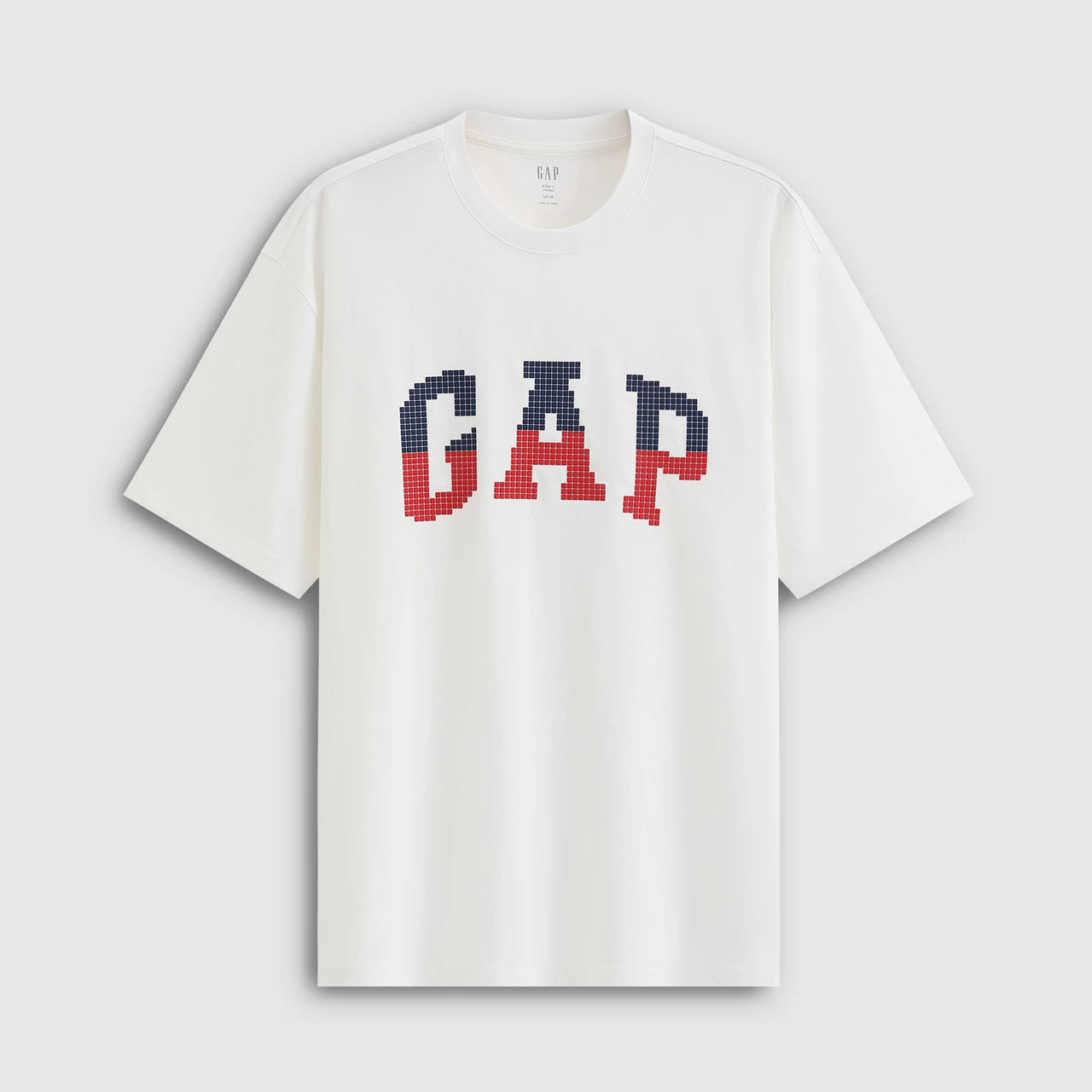Cheng Yi endorses Gap Men's and Women's Wear 2026 Summer New Cotton Logo Printed Short sleeved T-shirt 891398