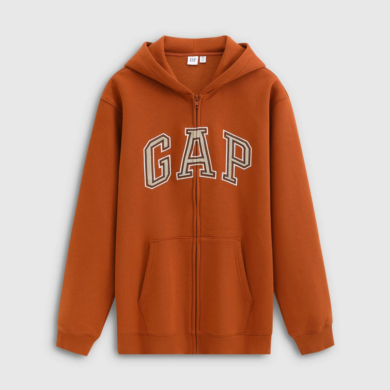 Cheng Yi endorses Gap Men's and Women's Spring Edition Logo Embroidered Logo Fleece Hoodie 786803
