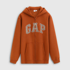 Cheng Yi endorses Gap Men's and Women's Spring Edition Logo Embroidered Logo Fleece Hoodie 786803
