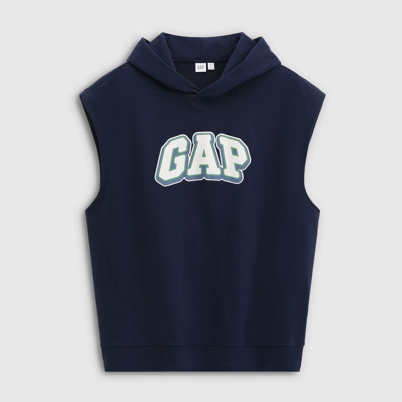 Cheng Yi endorses Gap men's and women's 2026 summer new logo sleeveless hooded sweatshirt 854305