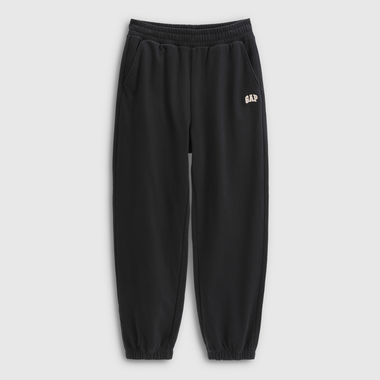 Cheng Yi endorses Gap men's spring embroidered logo straight tube loop toe binding sports sweatpants 787401