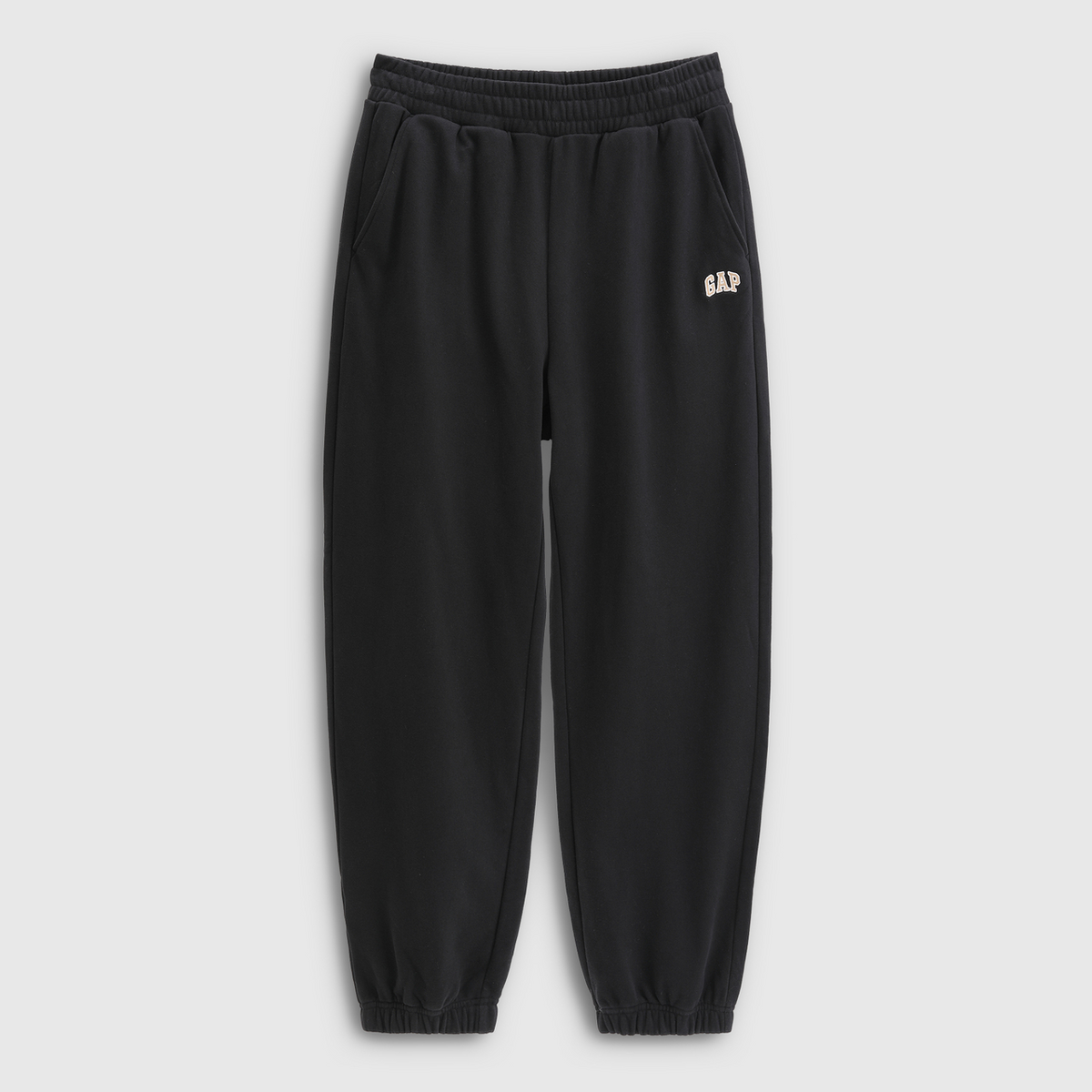 Cheng Yi endorses Gap men's spring embroidered logo straight tube loop toe binding sports sweatpants 787401