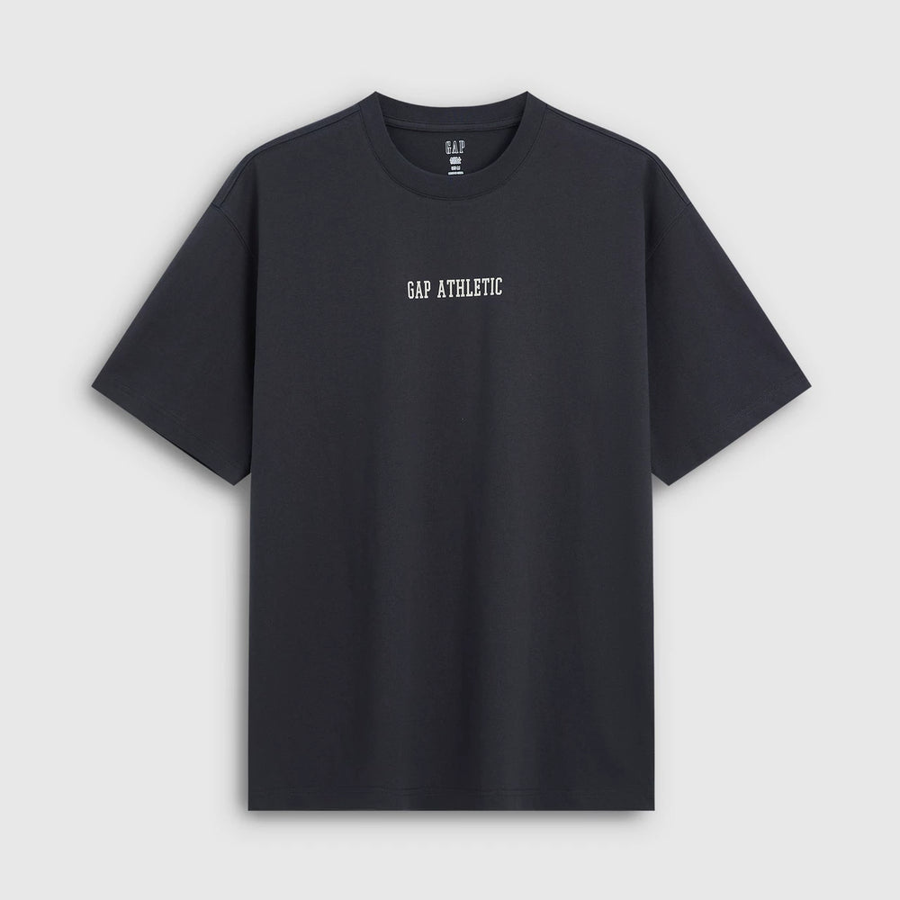Gap Men's and Women's 2026 Summer New Cotton Logo Pattern Printed Round Neck Short Sleeve T-shirt Top 892368