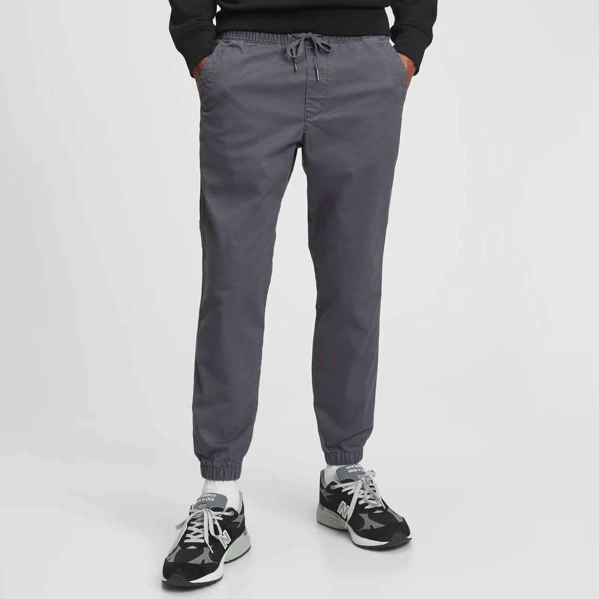 Gap men's twill cotton slim fit ankle pants US version mid waist casual pants new style