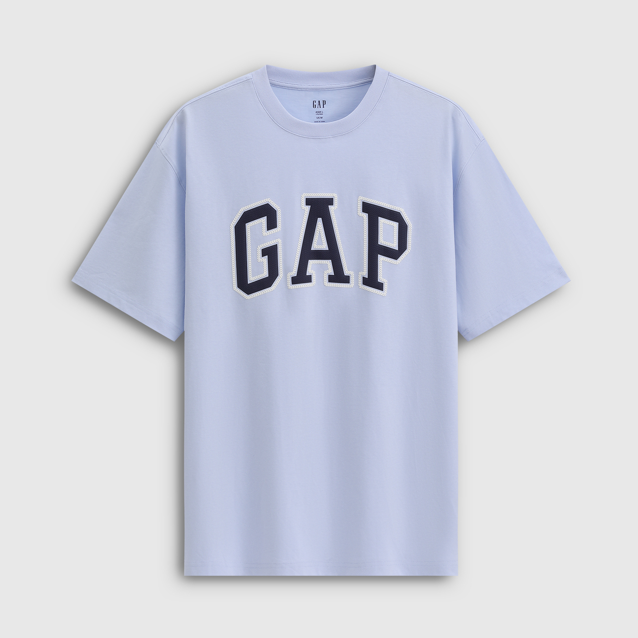 Cheng Yi endorses Gap men's and women's 2026 spring new classic pure cotton contrasting loose short sleeved T-shirt