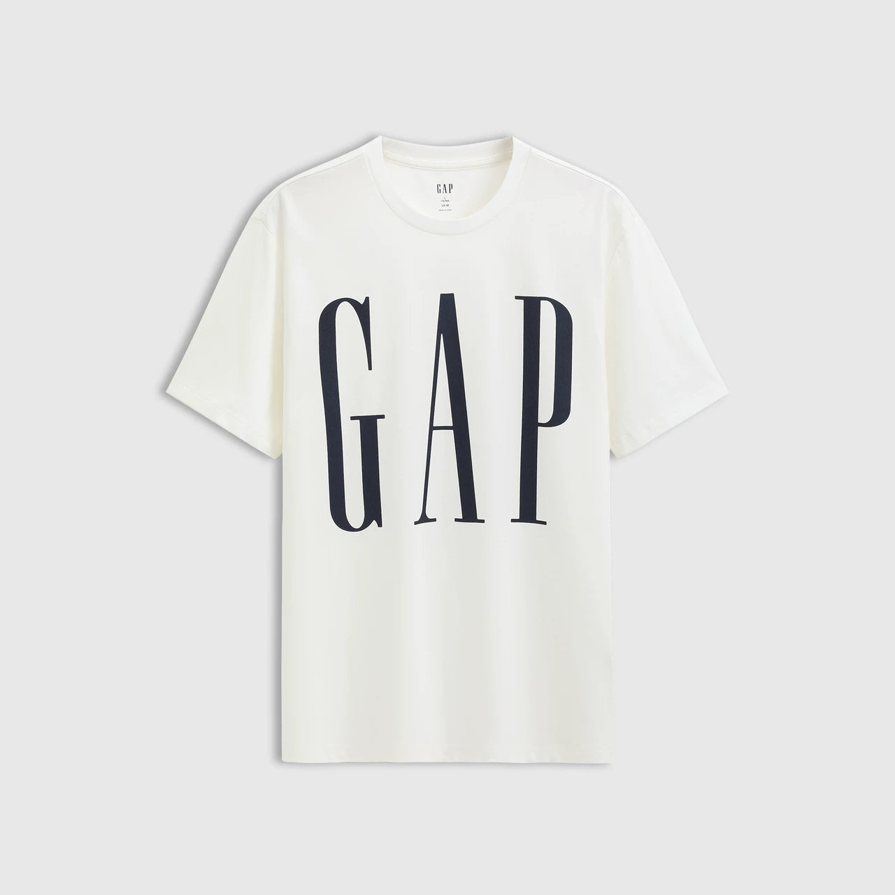 Cheng Yi endorses Gap men's and women's 2026 spring edition pure cotton printed loose round neck short sleeved T-shirt 725624
