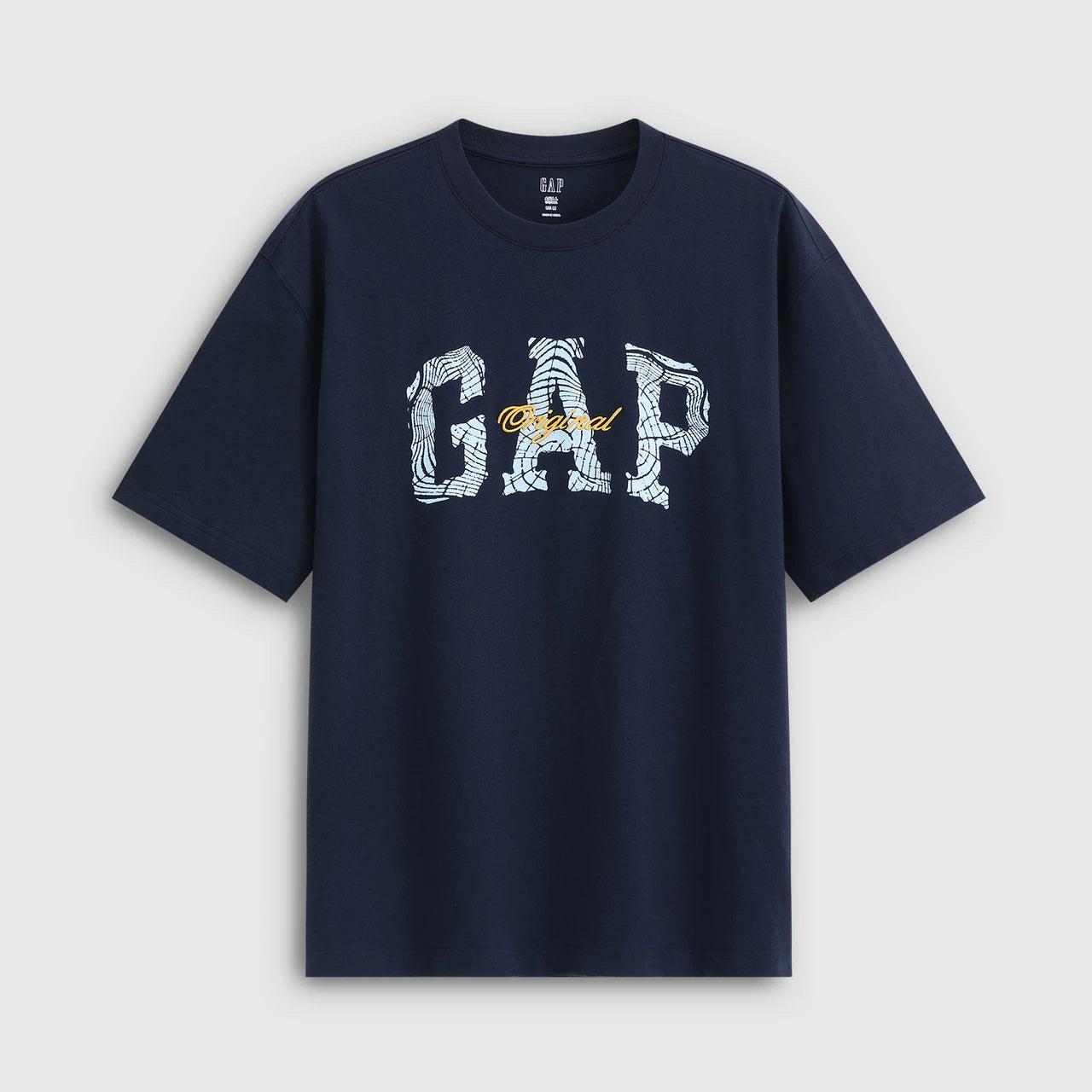 Gap Men's and Women's 2026 Summer New Cotton Logo Printed Loose Short sleeved T-shirt Casual Top 891522