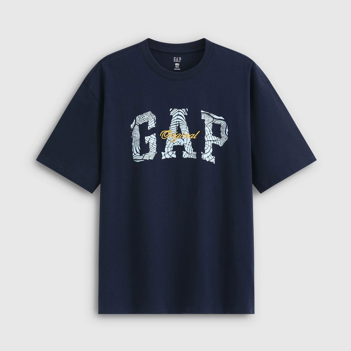 Gap Men's and Women's 2026 Summer New Cotton Logo Printed Loose Short sleeved T-shirt Casual Top 891522
