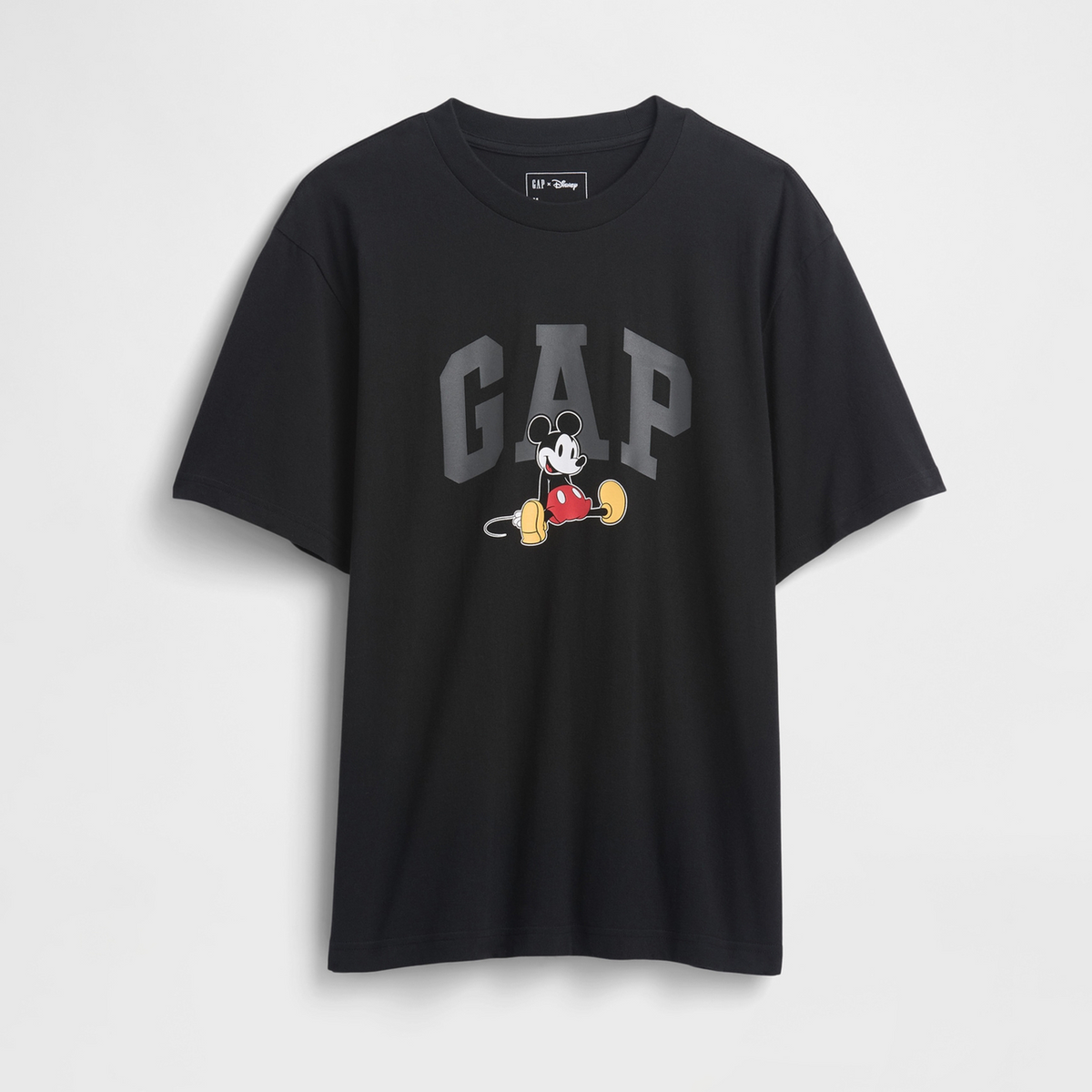 Cheng Yi endorses Gap men's and women's clothing for the 2026 summer Disney cartoon pattern short sleeved T-shirt US version 851270