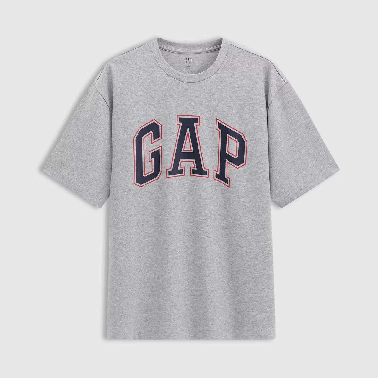 Cheng Yi endorses Gap men's and women's 2026 spring new classic pure cotton contrasting loose short sleeved T-shirt