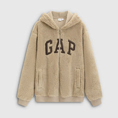 Cheng Yi endorses Gap men's and women's spring new logo, hugging fleece hoodie, sweatshirt 786514