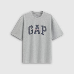 Gap Men's and Women's 2026 Summer New Cotton Logo Printed Loose Short sleeved T-shirt Casual Top 891522