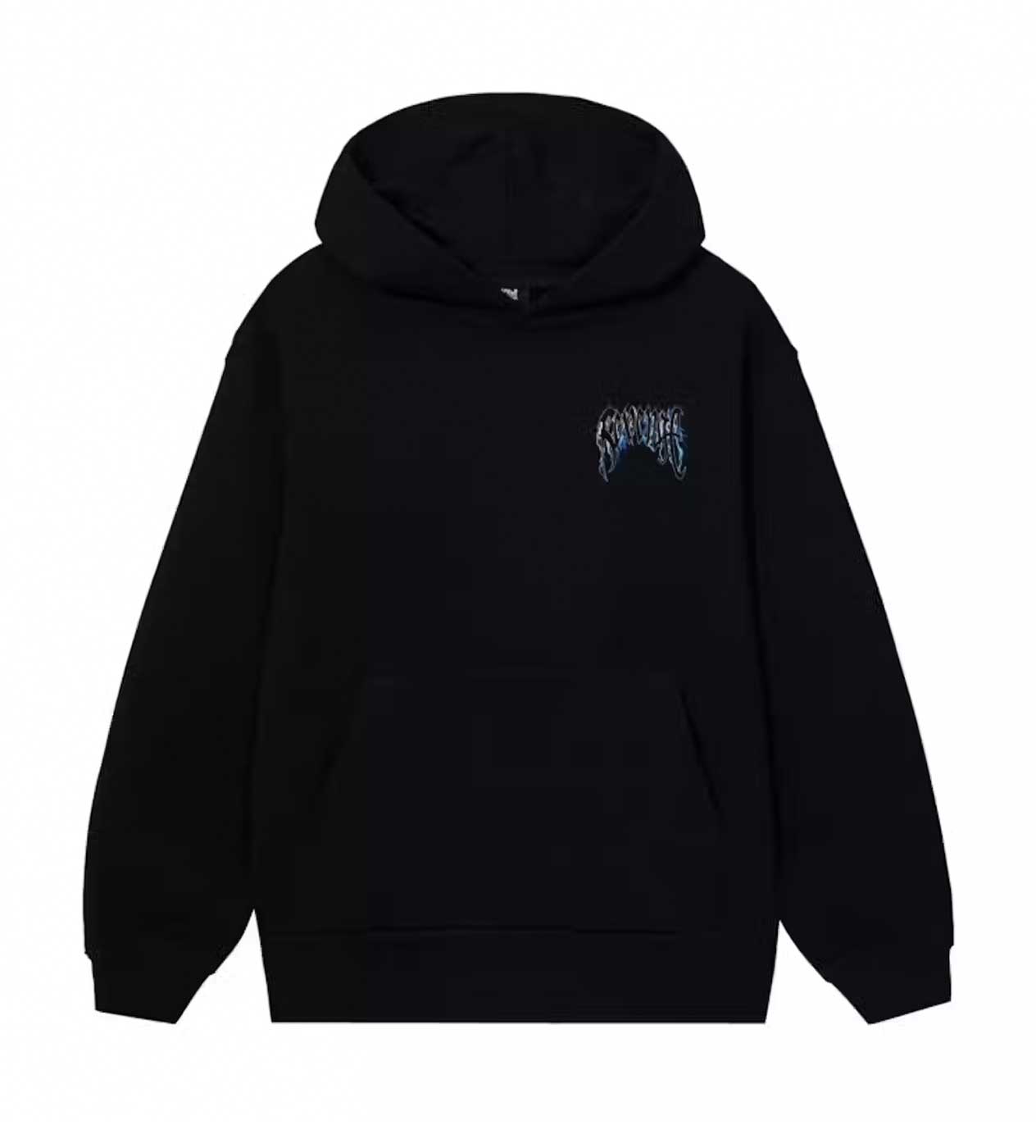 Revenge Blue Lighting Arch Logo Hoodie