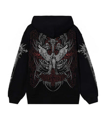 Revenge War Hoodie Black