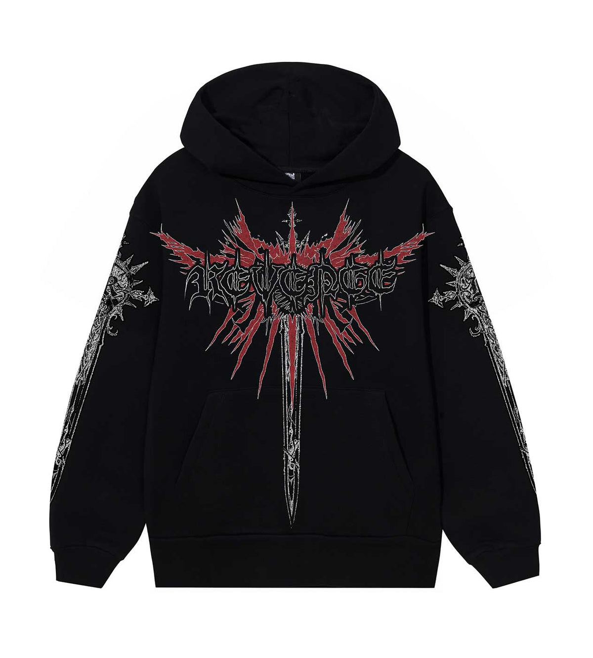 Revenge War Hoodie Black