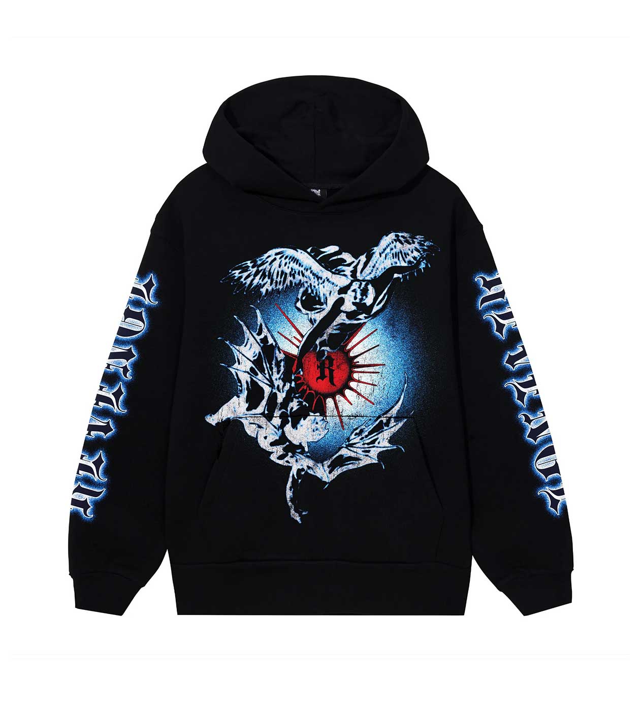 Revenge x G Herbo Angel Disciple Hoodie Black