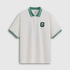 Gap Men's Summer New Style Logo Contrasting Color Polo Neck Short Sleeve Shirt