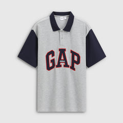 Gap Men's Summer New Style Mesh Net Short-Sleeved Polo Shirt