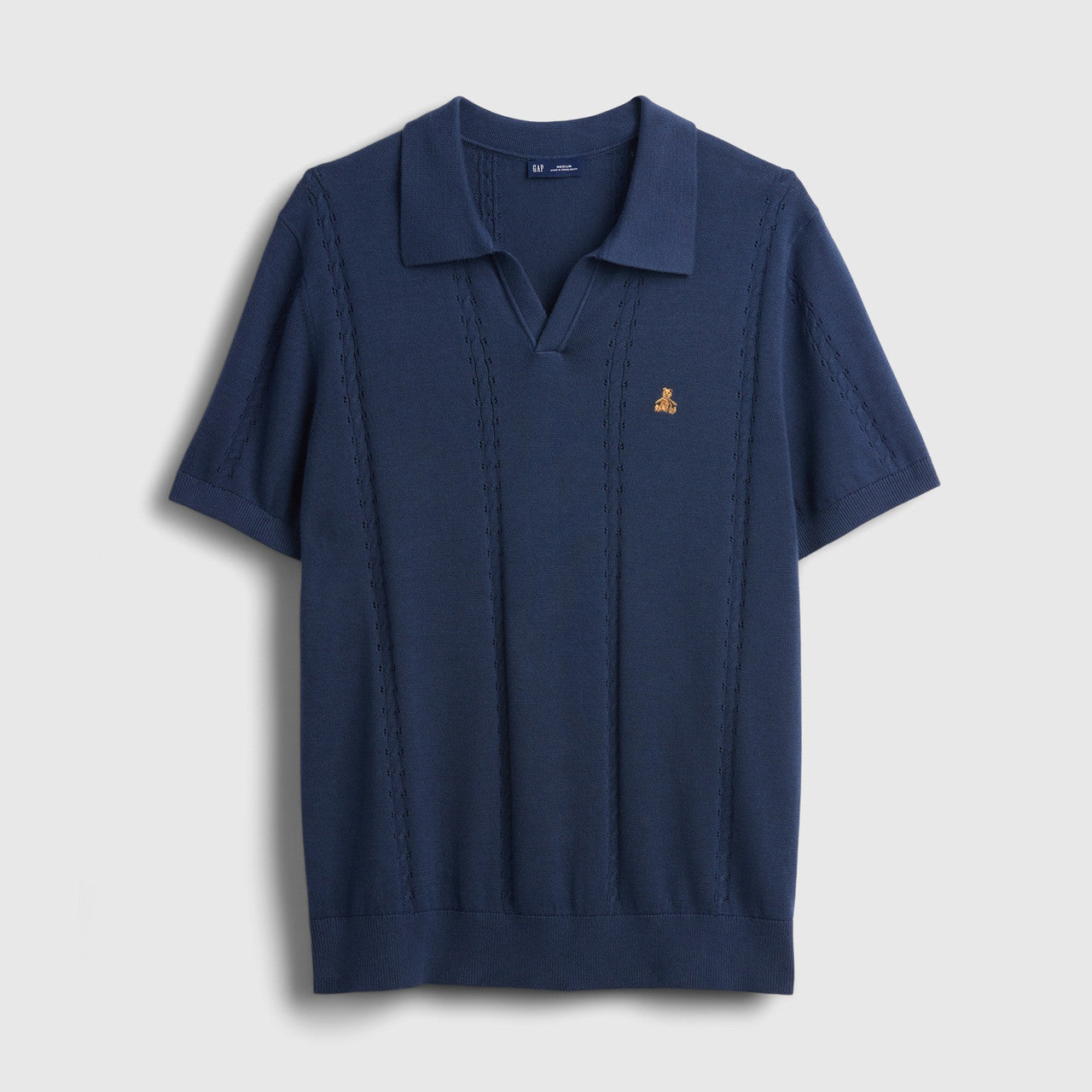Gap Men's Summer New Style Embroidered  Polo Shirt
