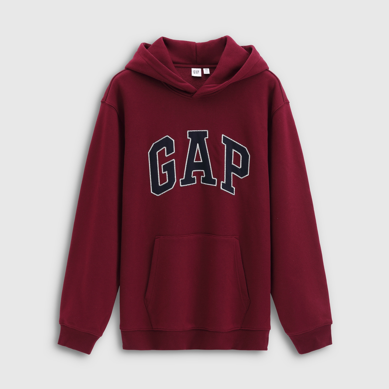 Gap 2025 Autumn New Velvet Hoodie Ginger Scratched Hoodie Top