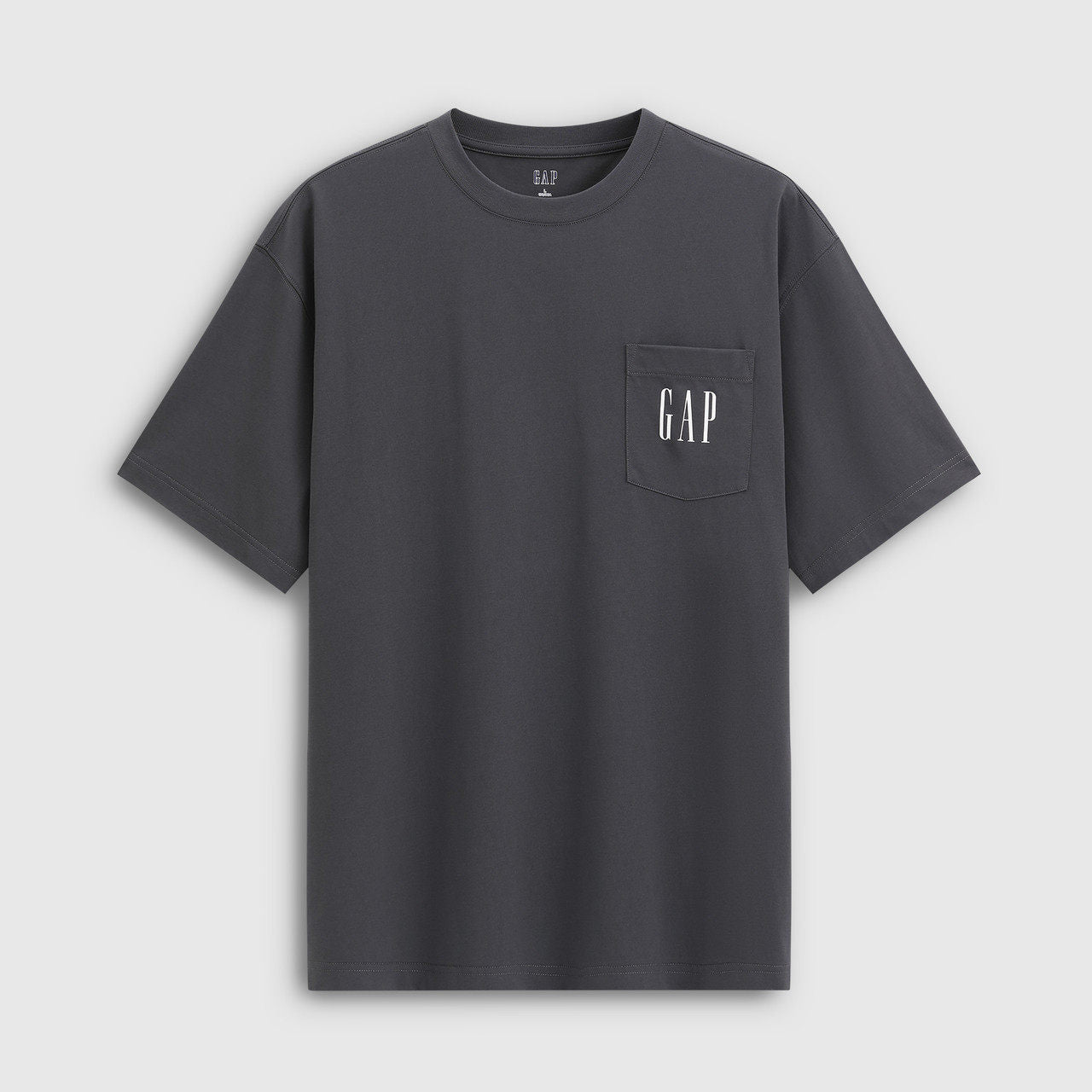 Gap 2026 Spring Unisex Loose Printed Logo Crew Neck Tee, Cheng Yi Endorsed