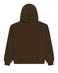 Sp5der OG Web Rhinestone Hoodie Brown
