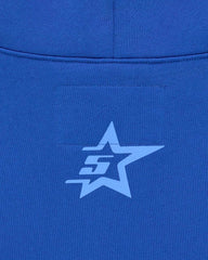 Sp5der Rhinestone Punk V2 Hoodie Blue