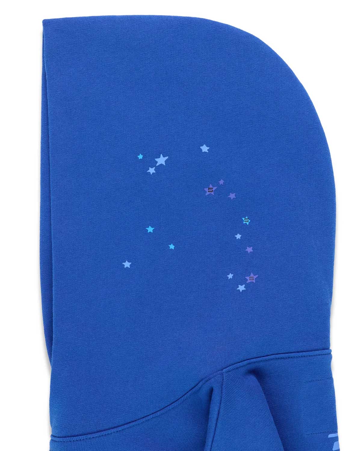 Sp5der Rhinestone Punk V2 Hoodie Blue