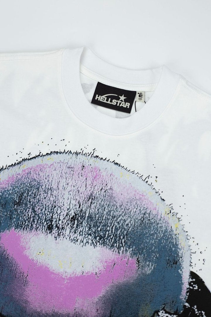 Hellstar Cyber Portrait Oversized Graphic T-Shirt