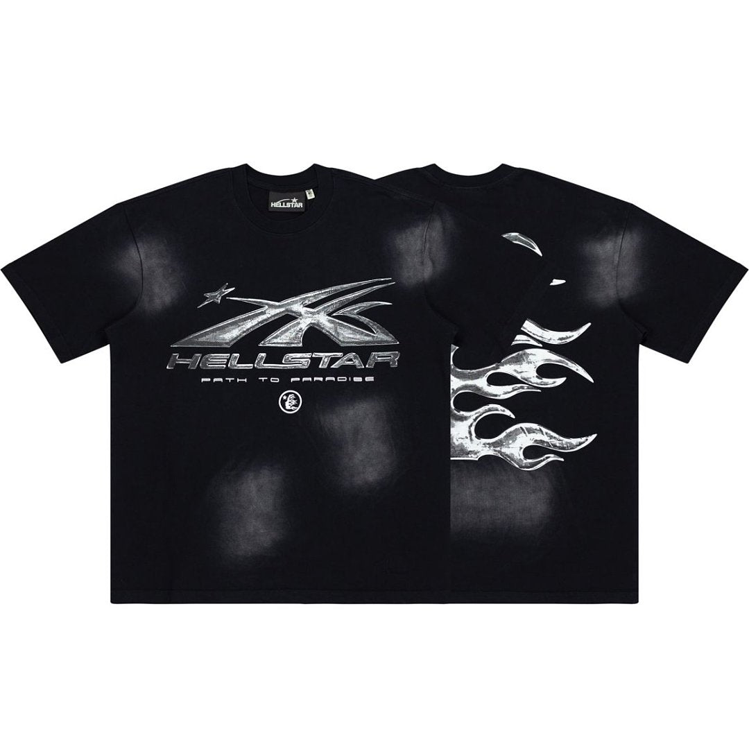 Hellstar Sports Logo Oversized Graphic T-Shirt