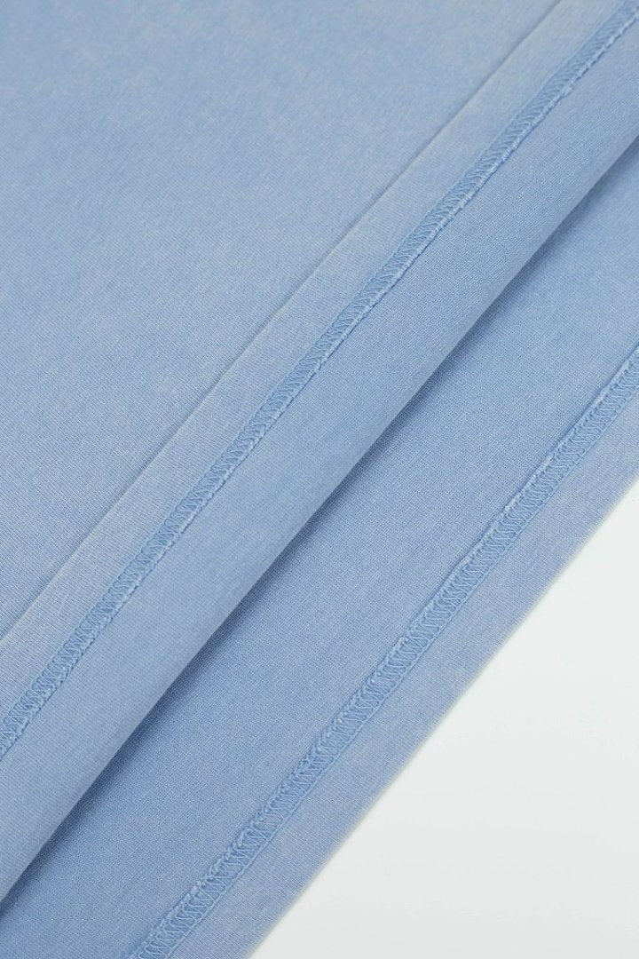 Hellstar Classic Logo Light Blue T-Shirt