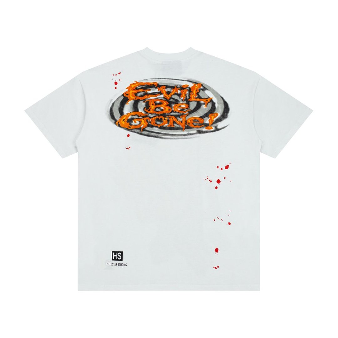 Hellstar Spiked Hair Cartoon Character T-Shirt