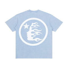 Hellstar Classic Logo Light Blue T-Shirt