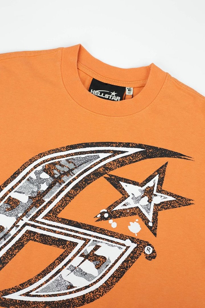 Hellstar Gothic "H" Star Logo T-Shirt