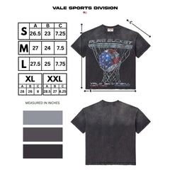 Vale Forever Pure Bucket Faded Black Tee